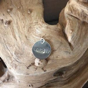 Sterling Silver Sanity Charm